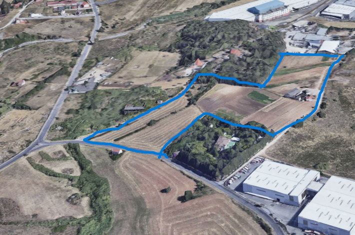 Land for industrial construction with 92000 m2 in São Julião do Tojal - Loures close to the Lisbon supply market
